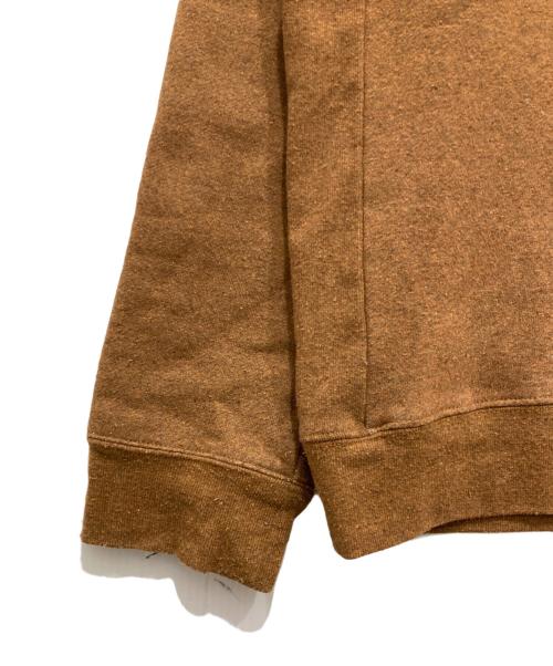Patagonia（パタゴニア）Patagonia (パタゴニア) ロゴプリントスウェット ブラウン サイズ:Mの古着・服飾アイテム
