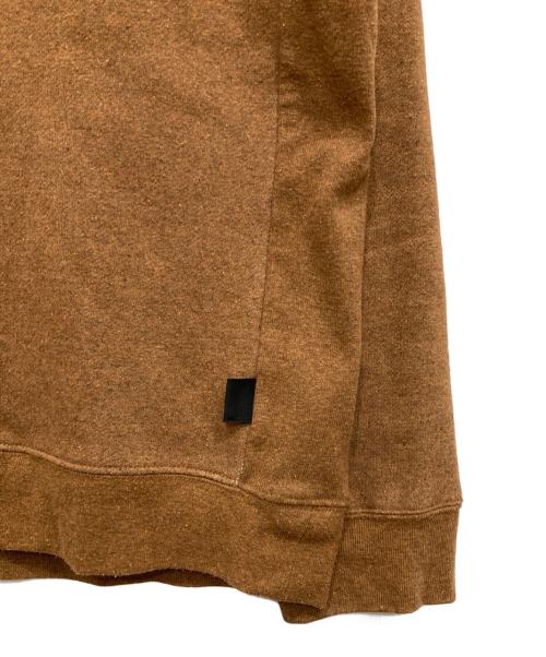 Patagonia（パタゴニア）Patagonia (パタゴニア) ロゴプリントスウェット ブラウン サイズ:Mの古着・服飾アイテム