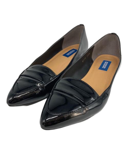 MACKINTOSH PHILOSOPHY（マッキントッシュ フィロソフィー）MACKINTOSH PHILOSOPHY (マッキントッシュ フィロソフィー) エナメルパンプス ブラック サイズ:23.5の古着・服飾アイテム