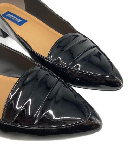 MACKINTOSH PHILOSOPHY（マッキントッシュ フィロソフィー）MACKINTOSH PHILOSOPHY (マッキントッシュ フィロソフィー) エナメルパンプス ブラック サイズ:23.5の古着・服飾アイテム