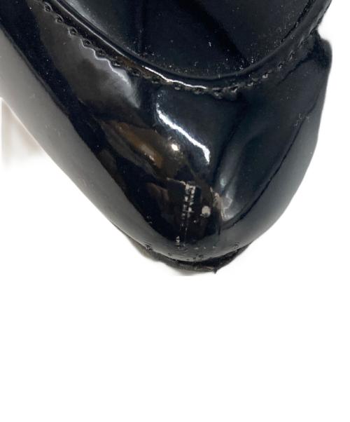 MACKINTOSH PHILOSOPHY（マッキントッシュ フィロソフィー）MACKINTOSH PHILOSOPHY (マッキントッシュ フィロソフィー) エナメルパンプス ブラック サイズ:23.5の古着・服飾アイテム