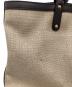 中古・古着 GUCCI (グッチ) クラフトトートバッグ ベージュ：20000円