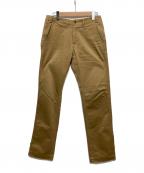 BURGUS PLUSバーガスプラス）の古着「トラウザーパンツ」｜ブラウン