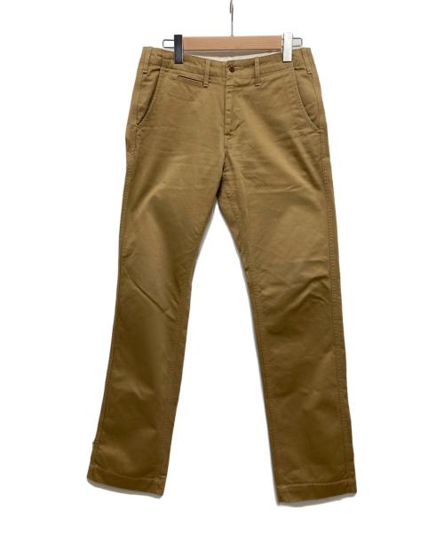 BURGUS PLUS（バーガスプラス）BURGUS PLUS (バーガスプラス) トラウザーパンツ ブラウン サイズ:W31の古着・服飾アイテム