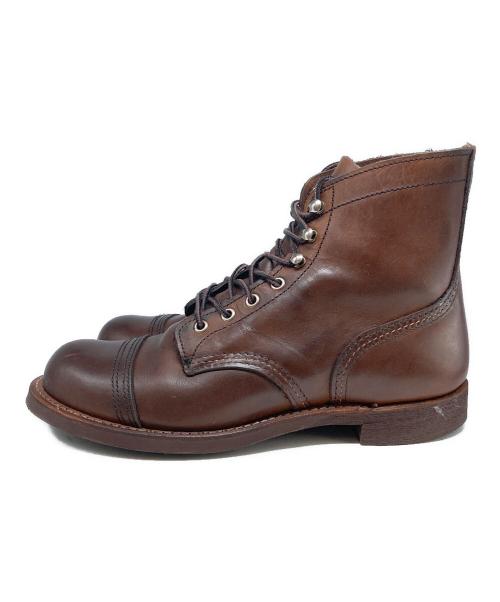RED WING（レッドウィング）RED WING (レッドウィング) アイアンレンジャー ブラウン サイズ:26.5cmの古着・服飾アイテム