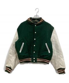中古・古着通販】Schott (ショット) スタジャン グリーン サイズ:M