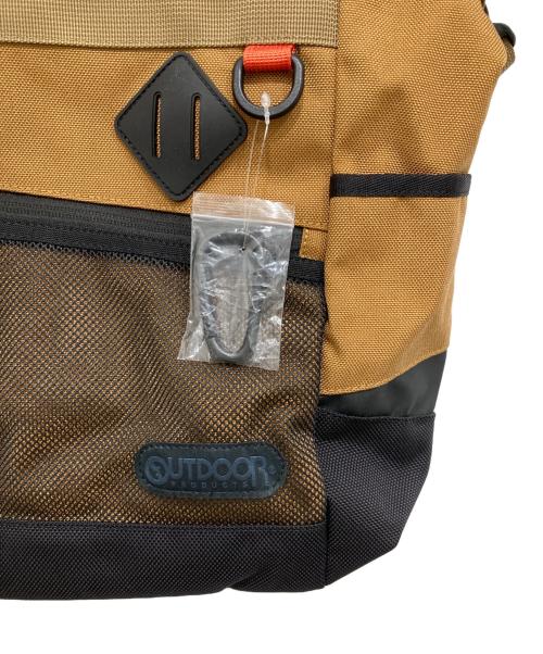OUTDOOR PRODUCTS（アウトドア プロダクツ）OUTDOOR PRODUCTS (アウトドア プロダクツ) plug (プラグ) 3WAY TOTE BAG ブラウンの古着・服飾アイテム