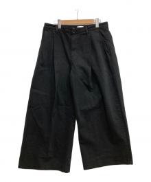 TANAKA（タナカ）の古着「HAKAMA JEAN TROUSERS」｜ブラック