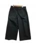 TANAKA (タナカ) HAKAMA JEAN TROUSERS ブラック サイズ:34：15000円