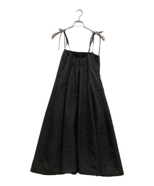 Gypsohila（ジプソフィア）Gypsohila (ジプソフィア) Jacquard Cami OnePiece ブラック サイズ:FREEの古着・服飾アイテム