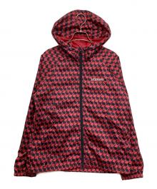 JACK BUNNY（ジャックバニー）の古着「総柄ジップアップジャケット」｜レッド