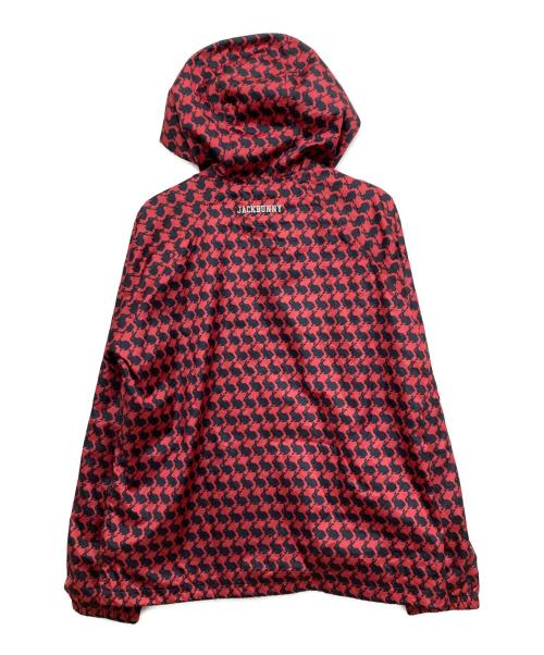 JACK BUNNY（ジャックバニー）JACK BUNNY (ジャックバニー) 総柄ジップアップジャケット レッド サイズ:SIZE2の古着・服飾アイテム