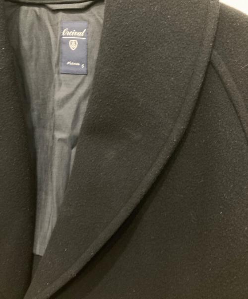 ORCIVAL（オーシバル）ORCIVAL (オーシバル) ライトモッサ ショールカラージャケット ブラック サイズ:5の古着・服飾アイテム