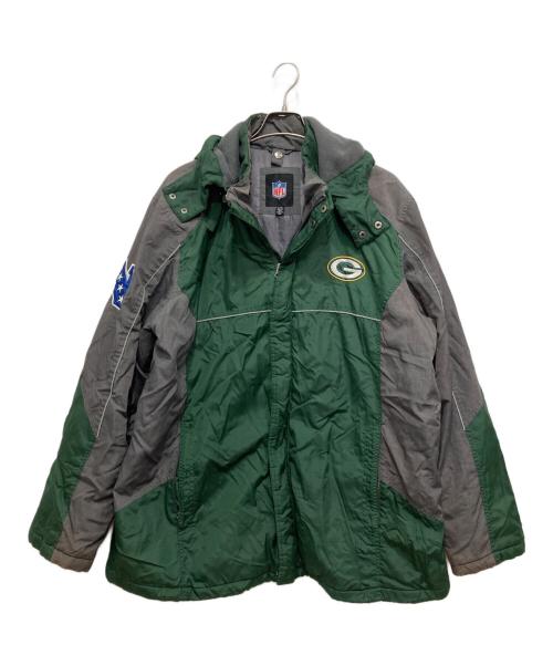 NFL（エヌエフエル）NFL (エヌエフエル) G-Ⅲ Apparel Group グリーン サイズ:XLの古着・服飾アイテム