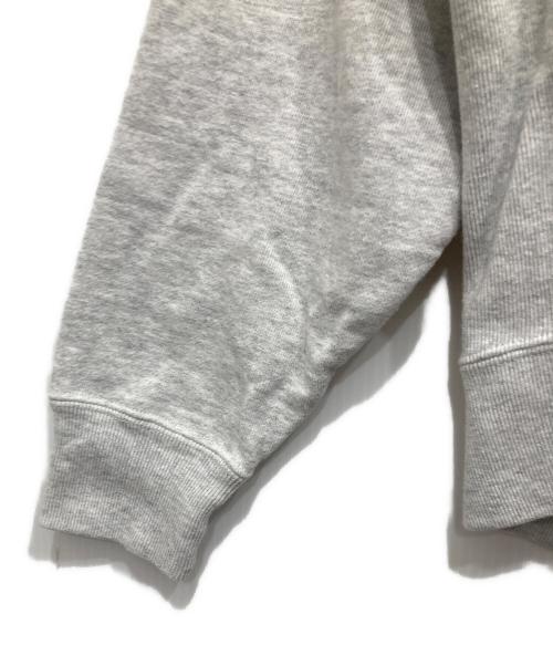 SLOBE IENA（スローブ イエナ）SLOBE IENA (スローブ イエナ) 刺しゅうロゴレイヤードデザインスウェット グレー サイズ:-の古着・服飾アイテム