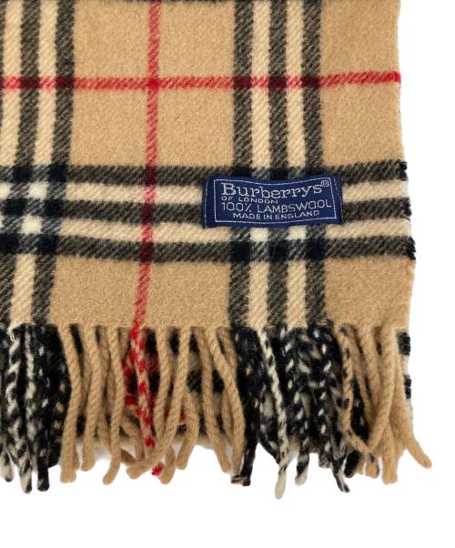 Burberry's（バーバリーズ）Burberry's (バーバリーズ) ノヴァチェックマフラー ベージュの古着・服飾アイテム