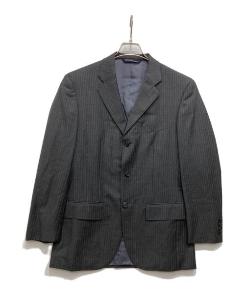 POLO RALPH LAUREN（ポロ・ラルフローレン）POLO RALPH LAUREN (ポロ・ラルフローレン) ウールストライプセットアップスーツ グレー サイズ:A5の古着・服飾アイテム