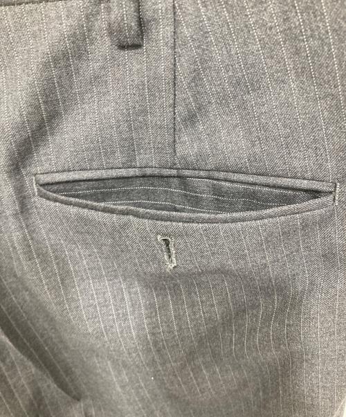 POLO RALPH LAUREN（ポロ・ラルフローレン）POLO RALPH LAUREN (ポロ・ラルフローレン) ウールストライプセットアップスーツ グレー サイズ:A5の古着・服飾アイテム