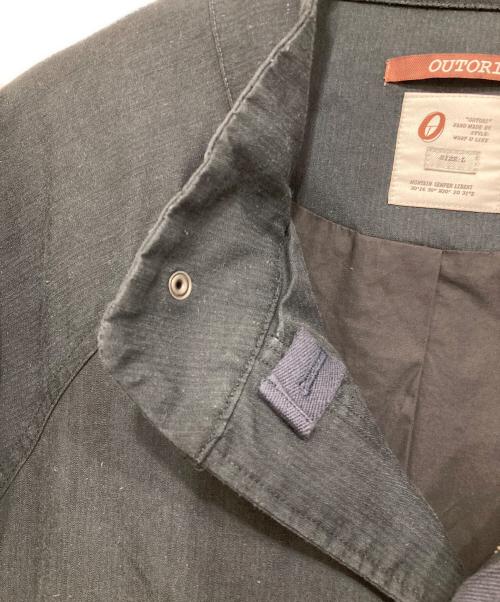 OUTORI（-）OUTORI (-) モッズコート ブラック サイズ:Lの古着・服飾アイテム