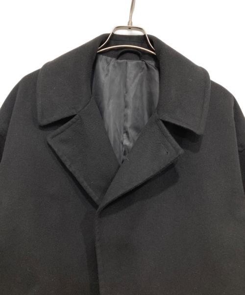 BEAMS（ビームス）BEAMS (ビームス) オーバータイロッケンコート ブラック サイズ:Mの古着・服飾アイテム