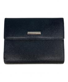 BURBERRY（バーバリー）の古着「3つ折り財布」｜ブラック