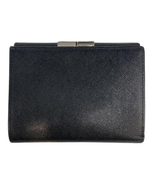 BURBERRY（バーバリー）BURBERRY (バーバリー) 3つ折り財布 ブラックの古着・服飾アイテム