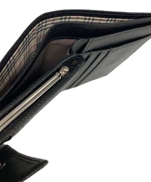 BURBERRY（バーバリー）BURBERRY (バーバリー) 3つ折り財布 ブラックの古着・服飾アイテム