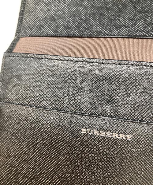BURBERRY（バーバリー）BURBERRY (バーバリー) 3つ折り財布 ブラックの古着・服飾アイテム