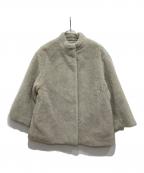 UNITED ARROWS TOKYOユナイテッドアローズトウキョウ）の古着「フェイクファー ミドル コート」｜アイボリー