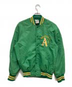 BONWITTボンウィット）の古着「スタジャン」｜グリーン