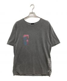 stussy（ステューシー）の古着「プリントTシャツ」｜グレー