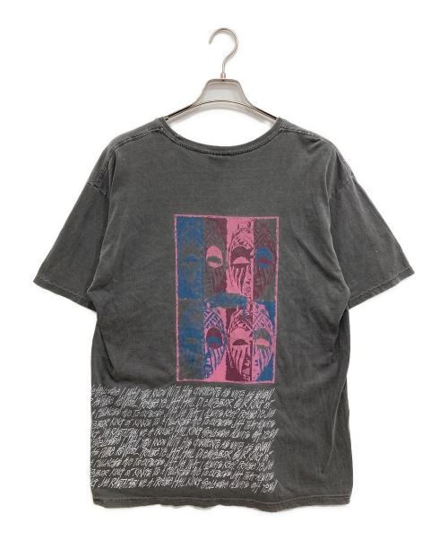 stussy（ステューシー）stussy (ステューシー) プリントTシャツ グレー サイズ:Lの古着・服飾アイテム