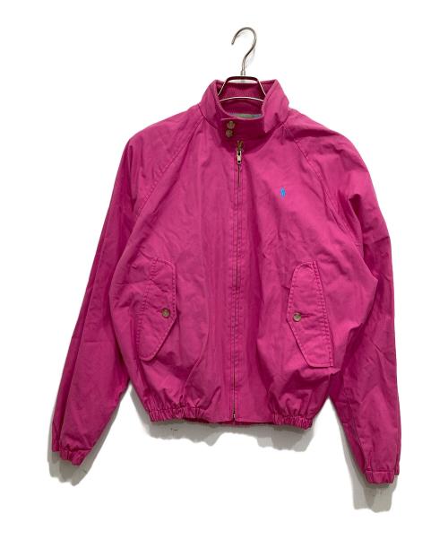 POLO RALPH LAUREN（ポロ・ラルフローレン）POLO RALPH LAUREN (ポロ・ラルフローレン) スイングトップ ショッキングピンク サイズ:Mの古着・服飾アイテム