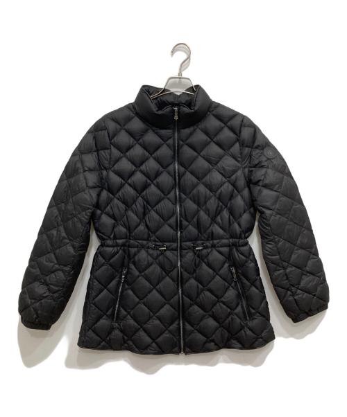 LAUREN RALPH LAUREN（ローレンラルフローレン）LAUREN RALPH LAUREN (ローレンラルフローレン) ダイヤキルトダウンジャケット ブラック サイズ:Mの古着・服飾アイテム
