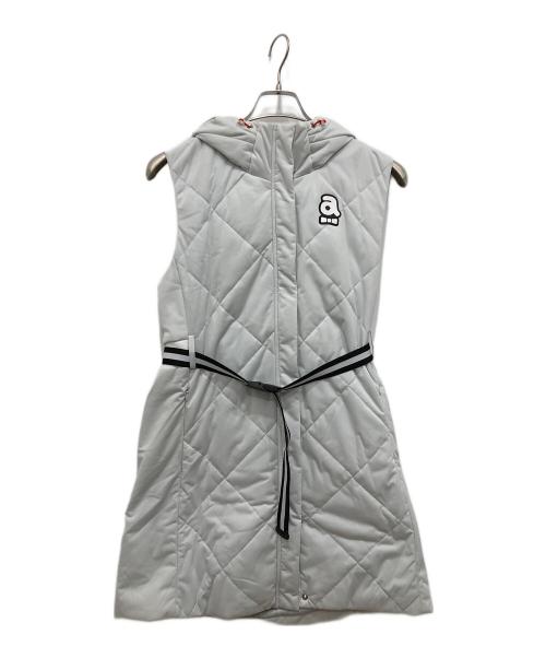 archivio（アルチビオ）archivio (アルチビオ) 中綿ロングベスト グレー サイズ:40の古着・服飾アイテム