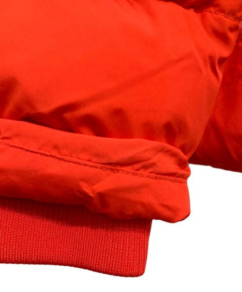 LACOSTE（ラコステ）LACOSTE (ラコステ) クロックステッチダウンジャケット オレンジ サイズ:36の古着・服飾アイテム