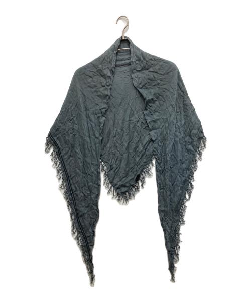 GUCCI（グッチ）GUCCI (グッチ) シルク混ストール グレーの古着・服飾アイテム