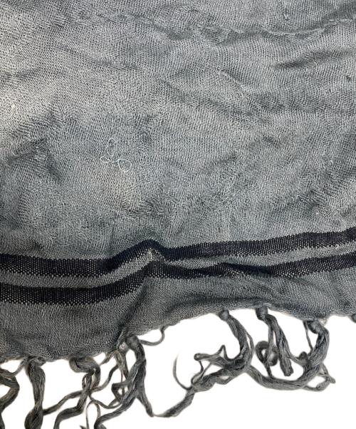 GUCCI（グッチ）GUCCI (グッチ) シルク混ストール グレーの古着・服飾アイテム