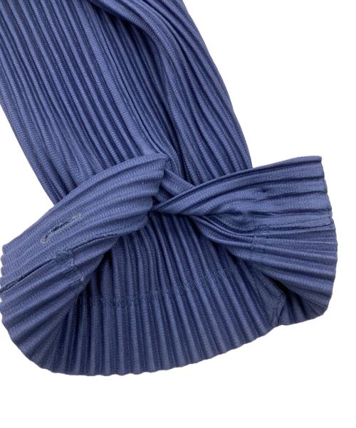 HOMME PLISSE ISSEY MIYAKE（オム プリッセ イッセイ ミヤケ）HOMME PLISSE ISSEY MIYAKE (オム プリッセ イッセイ ミヤケ) TAILORED PLEATS プリーツ テーラードジャケット ブルー サイズ:2の古着・服飾アイテム