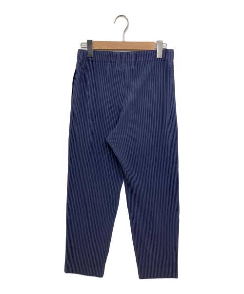 HOMME PLISSE ISSEY MIYAKE（オム プリッセ イッセイ ミヤケ）HOMME PLISSE ISSEY MIYAKE (オム プリッセ イッセイ ミヤケ) TAILORED PLEATS プリーツパンツ ブルー サイズ:2の古着・服飾アイテム