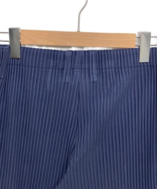 HOMME PLISSE ISSEY MIYAKE（オム プリッセ イッセイ ミヤケ）HOMME PLISSE ISSEY MIYAKE (オム プリッセ イッセイ ミヤケ) TAILORED PLEATS プリーツパンツ ブルー サイズ:2の古着・服飾アイテム