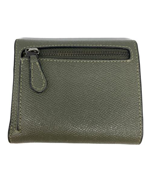 COACH（コーチ）COACH (コーチ) 3つ折り財布 カーキの古着・服飾アイテム