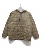 TAIONタイオン）の古着「OVER SIZE DOWN PK」｜ブルー