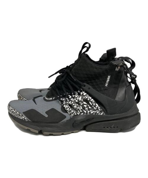 NIKE（ナイキ）NIKE (ナイキ) ACRONYM (アクロニウム) Air Presto Mid ブラック サイズ:27の古着・服飾アイテム