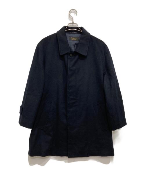 PIUALITE（ピウアライト）piualite (ピウアライト) ステンカラーコート ブラック サイズ:Lの古着・服飾アイテム