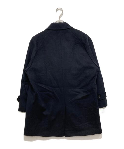 PIUALITE（ピウアライト）piualite (ピウアライト) ステンカラーコート ブラック サイズ:Lの古着・服飾アイテム