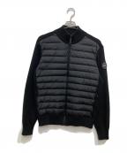 CANADA GOOSEカナダグース）の古着「HyBridge Knit Jacket Black Label」｜ブラック