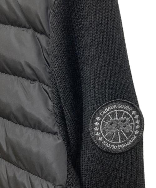 CANADA GOOSE（カナダグース）CANADA GOOSE (カナダグース) HyBridge Knit Jacket Black Label ブラック サイズ:Mの古着・服飾アイテム