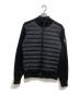CANADA GOOSE（カナダグース）の古着「HyBridge Knit Jacket Black Label」｜ブラック