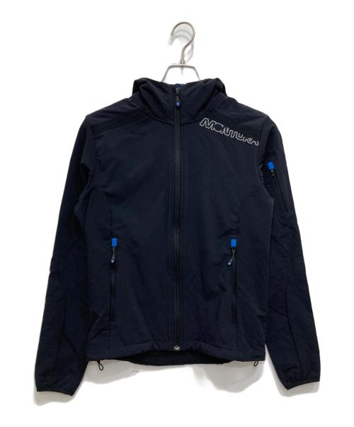 MONTURA（モンチュラ）MONTURA (モンチュラ) ジップジャケット ブラック×ブルー サイズ:XSの古着・服飾アイテム